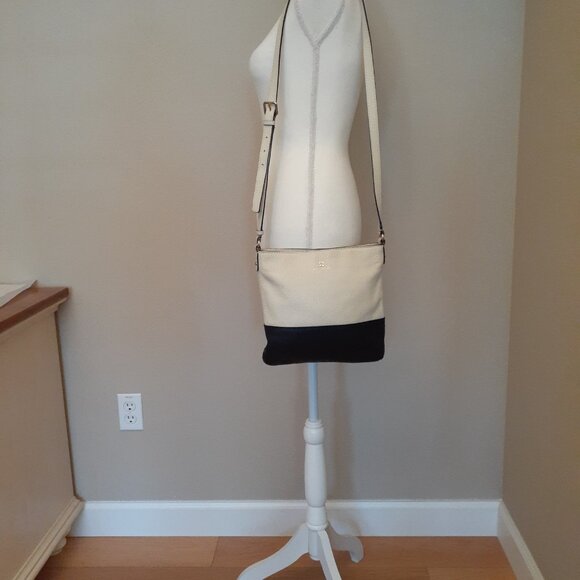 Kate Spade Block Color Leather Crossbody Purse - Picture 4 of 15